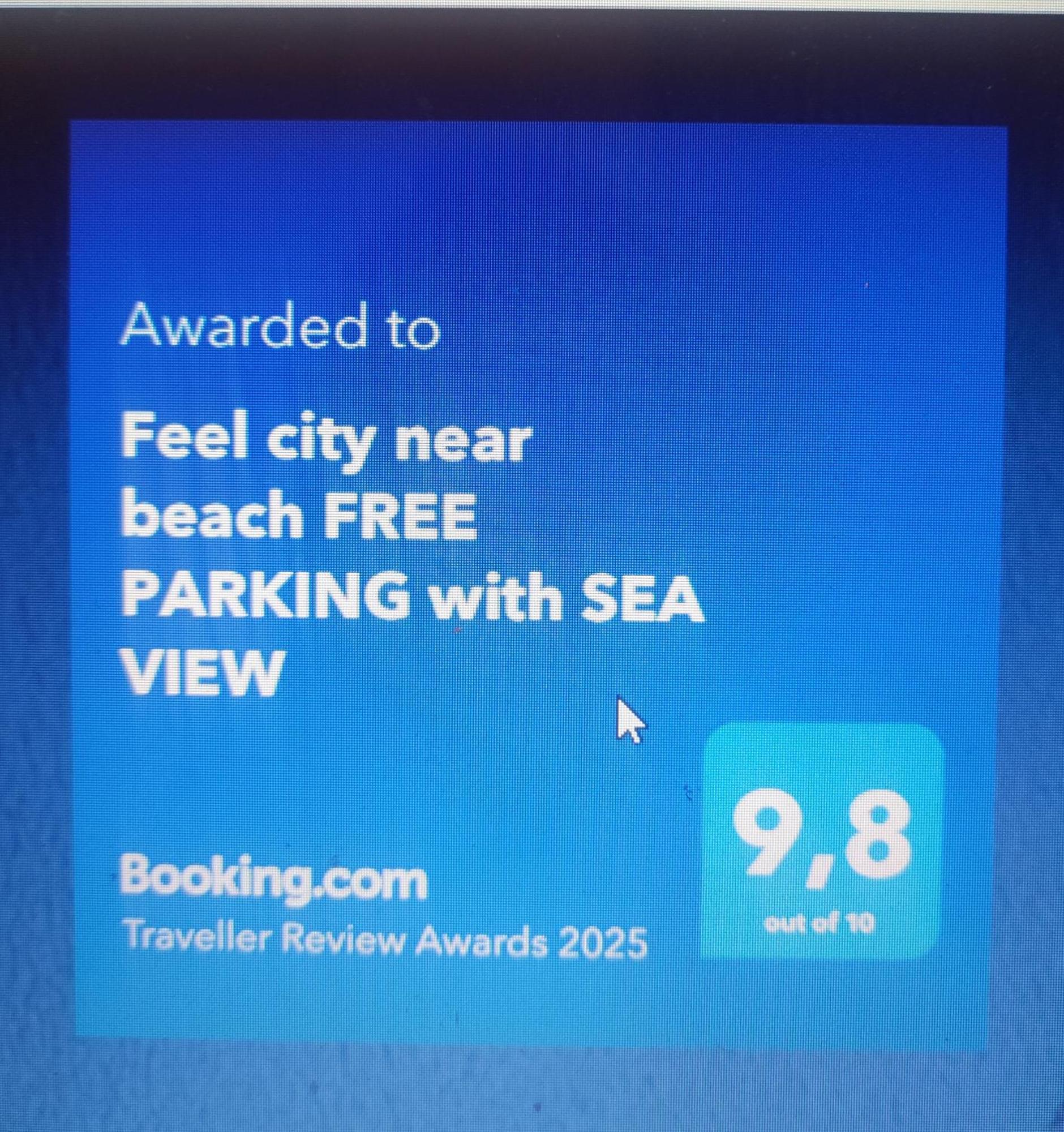 Feel City Near Beach Free Parking With Sea View Zara Esterno foto